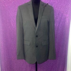 1670 Medium Gray Blazer Jacket